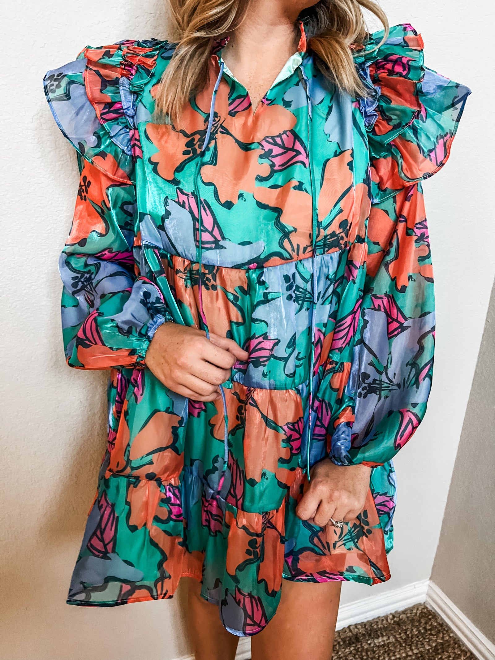 Bring The Drama Mini Dress