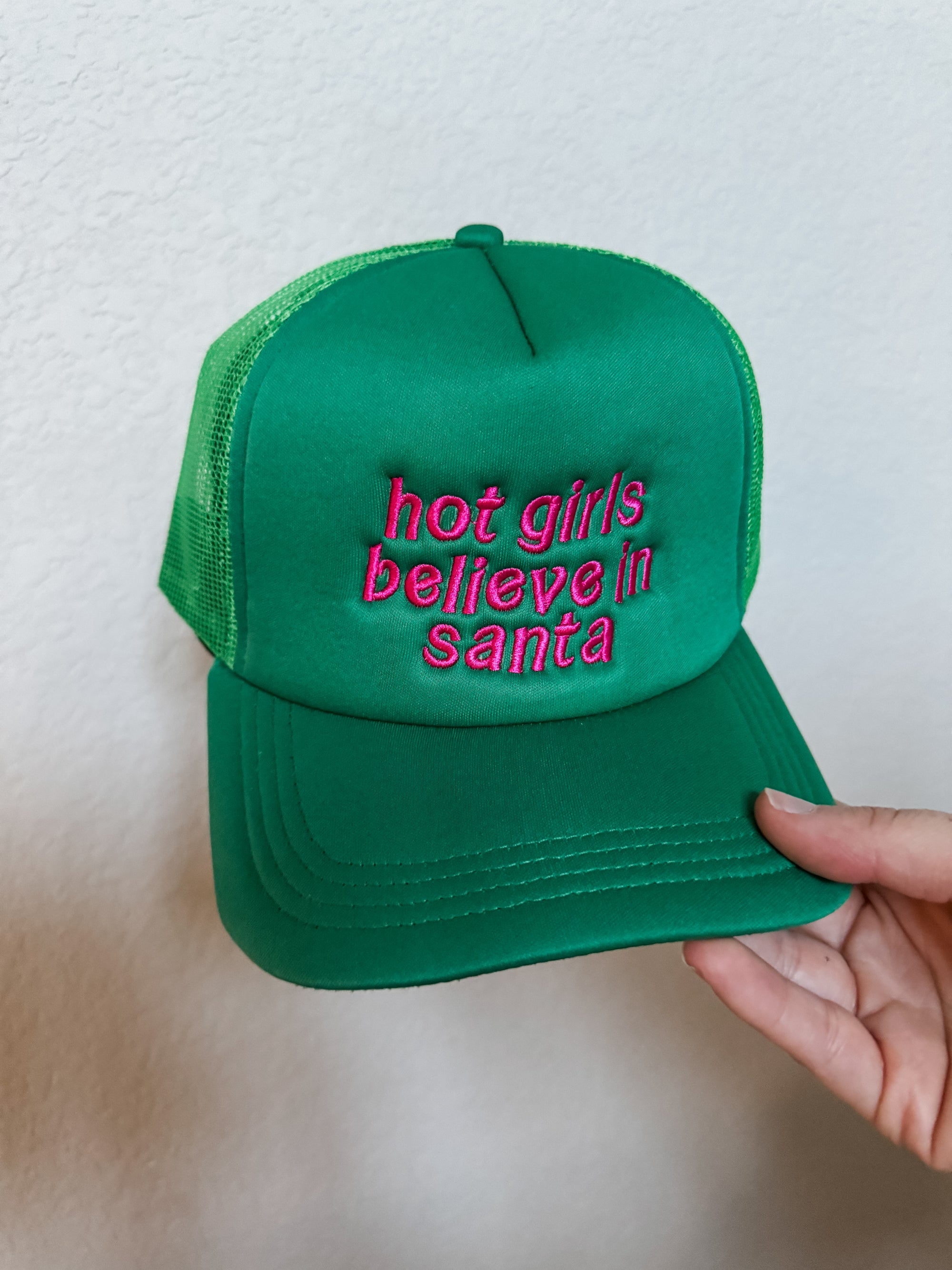 Hot Girls Believe in Santa Hat