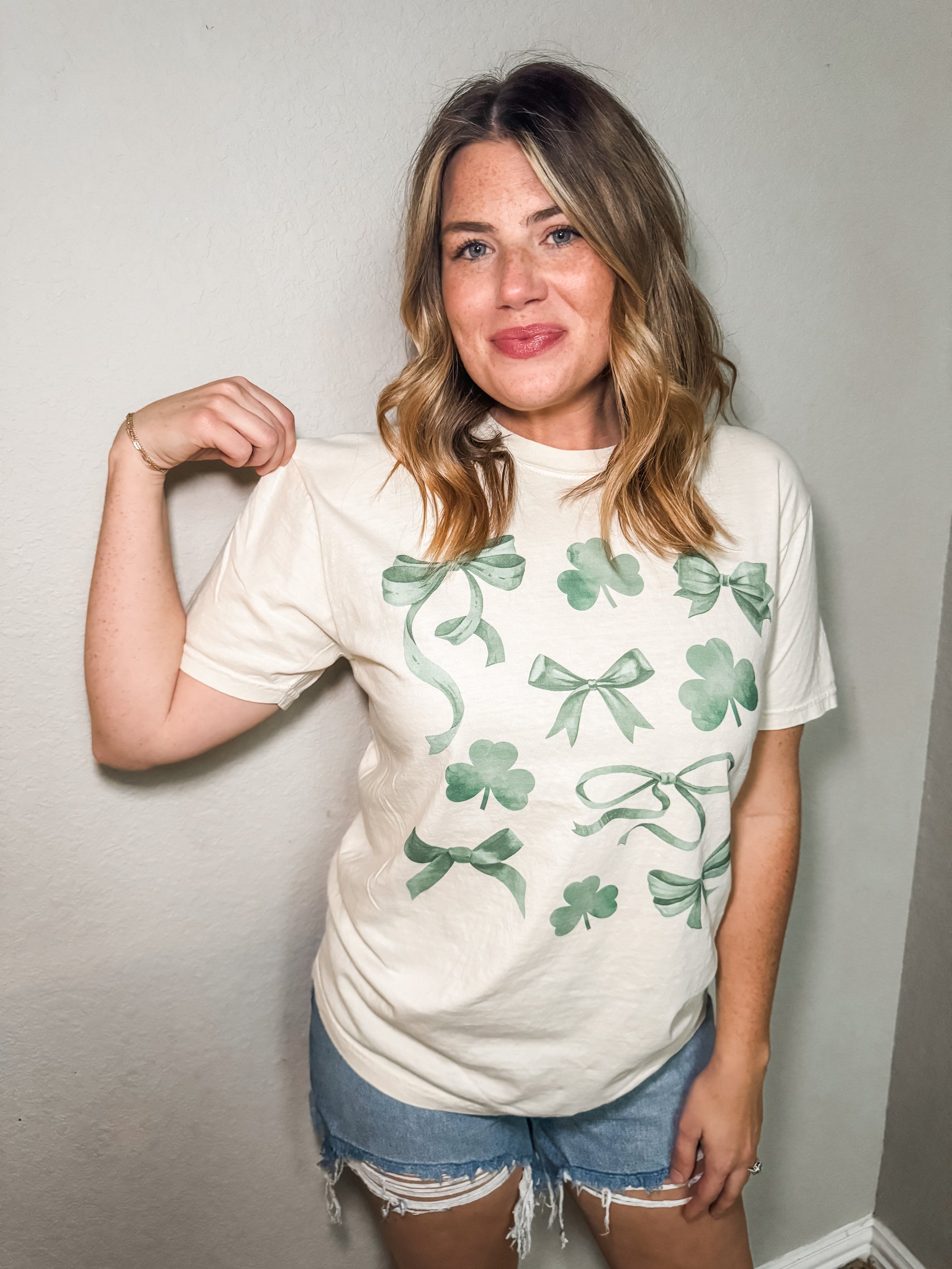 St Patty's Coquette Tee