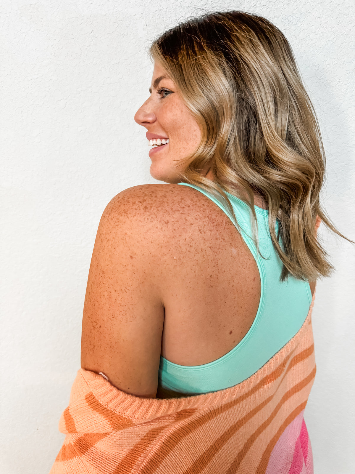 I&#39;m So Basic Bodysuit in Mint