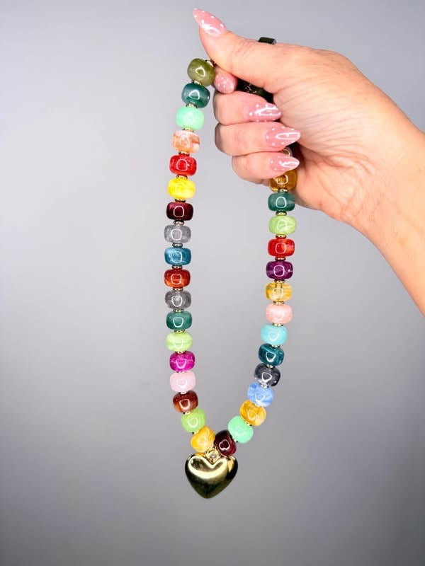 Chunky Beaded Necklace *PREORDER*