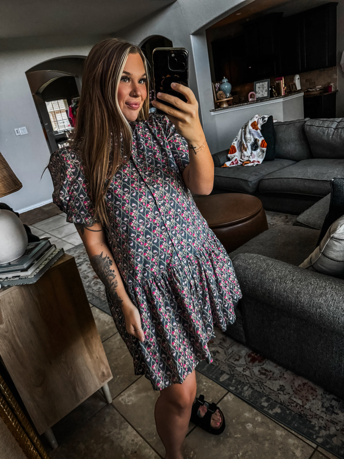 Flirty &amp; Florals Dress