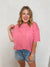 At Your Best Oversized Tee- Pink