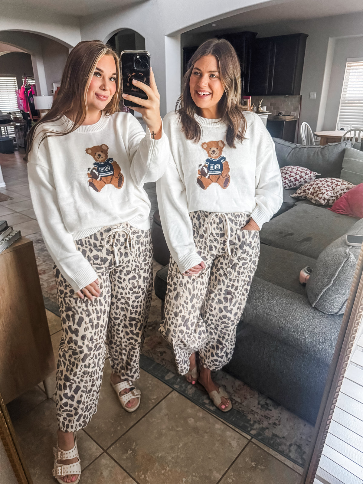 Football Teddy Sweater