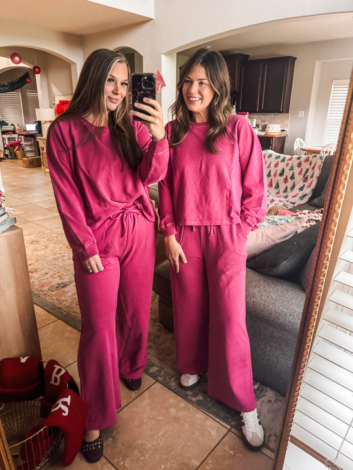 Cozy Girl Set in Berry