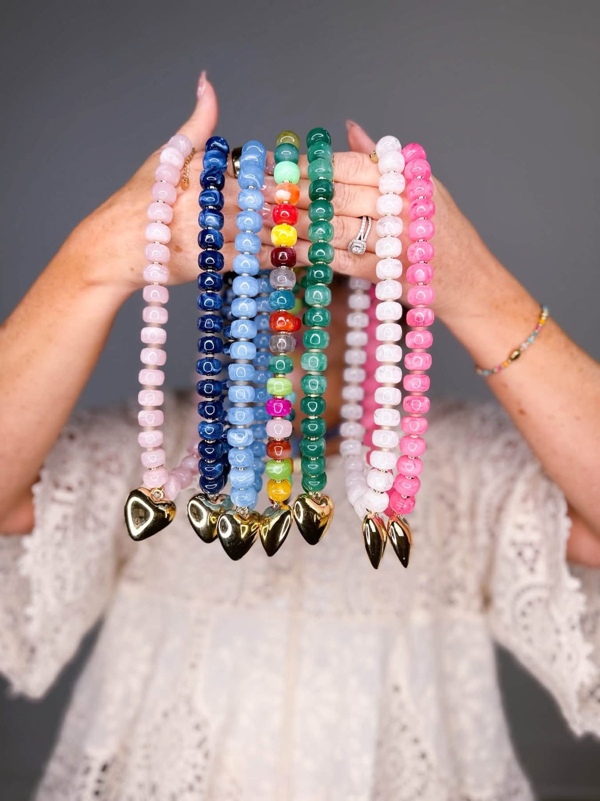 Chunky Beaded Necklace *PREORDER*