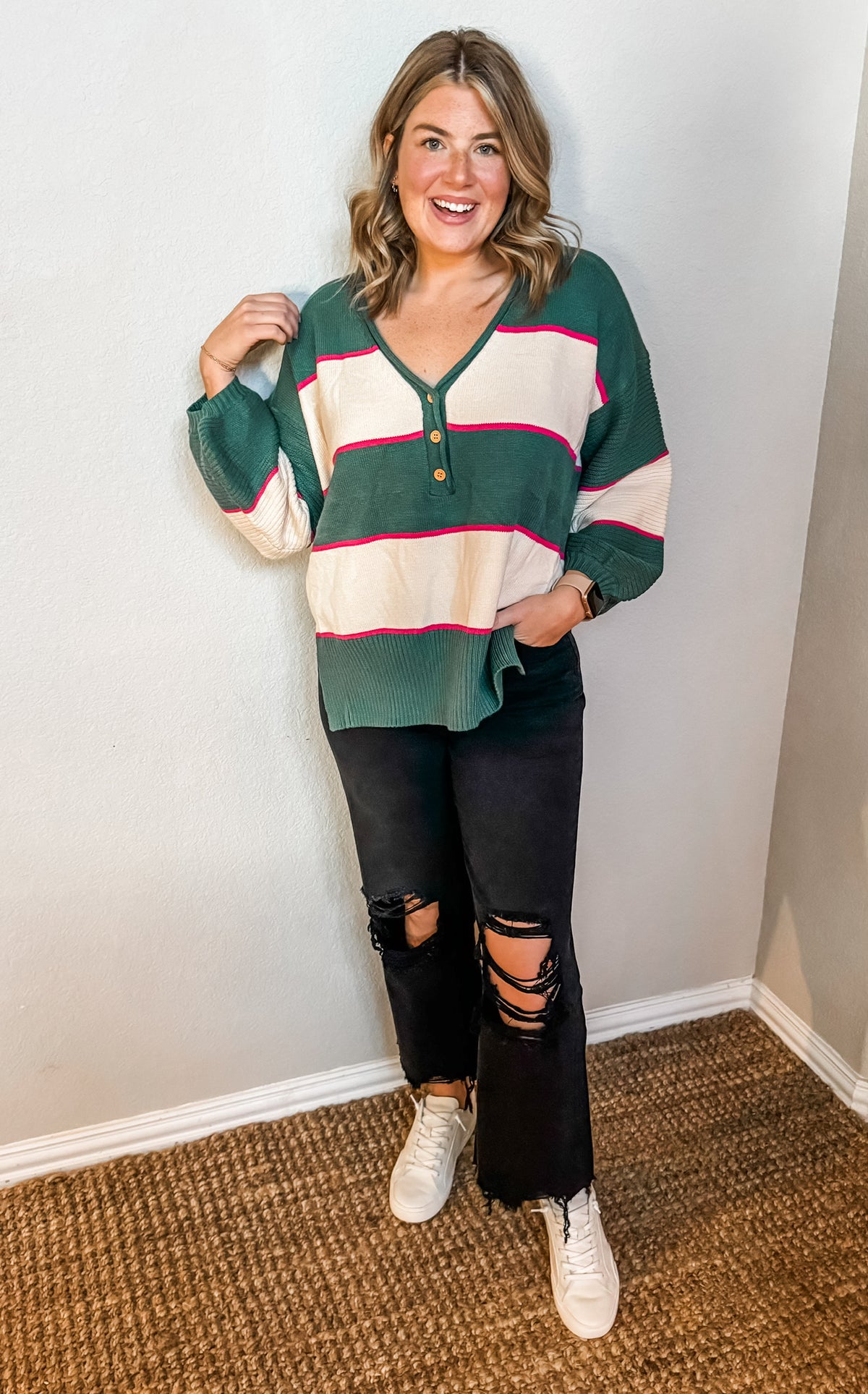 90s Vintage Crop Flair - Black