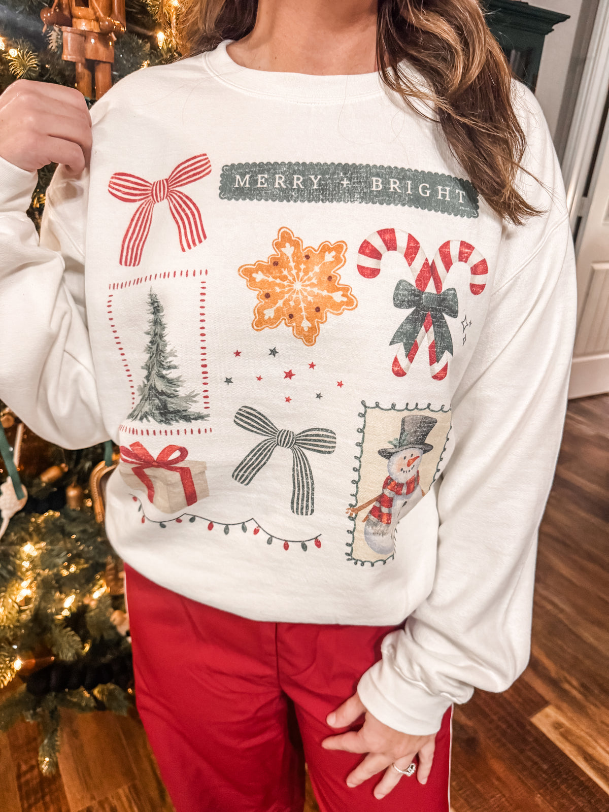 Classic Merry &amp; Bright Sweatshirt