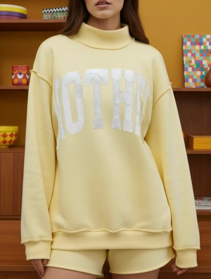 Butter Yellow Mother Oversized Sweatshirt *PREORDER*