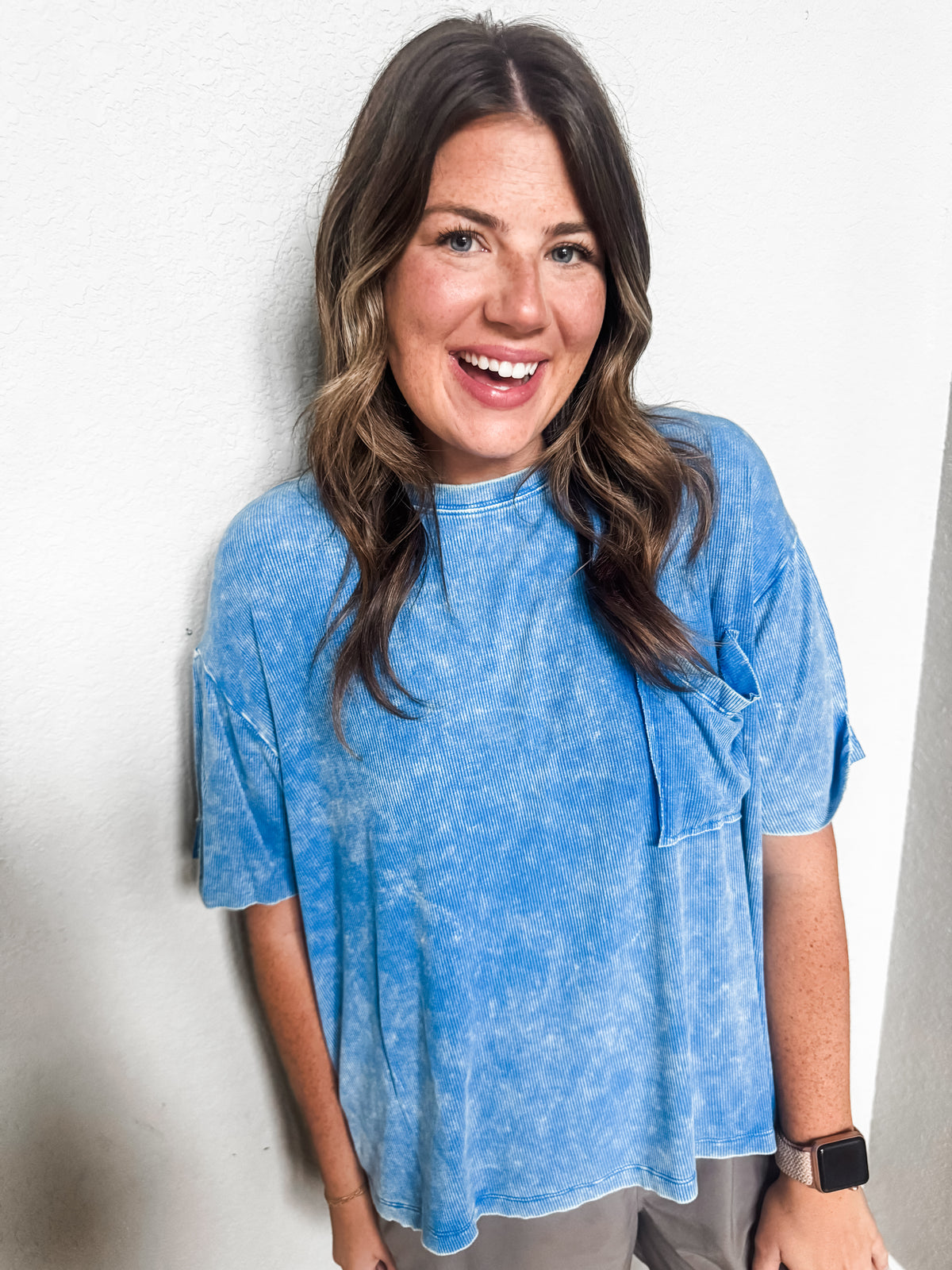 Easy Going Tee in Blue