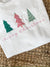 Merry Christmas Tree Embroidered Sweatshirt