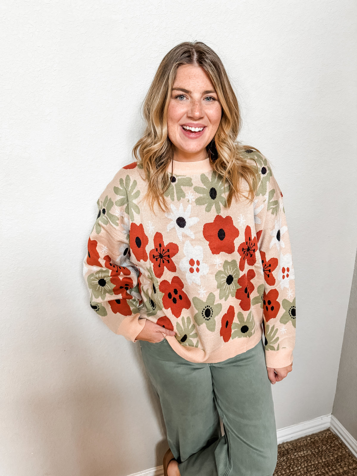 Good Time Floral Sweater