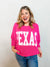 Oversized Texas Crewneck- Pink