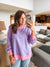 The Day Off Oversized Sweatshirt in Pink/Lavender