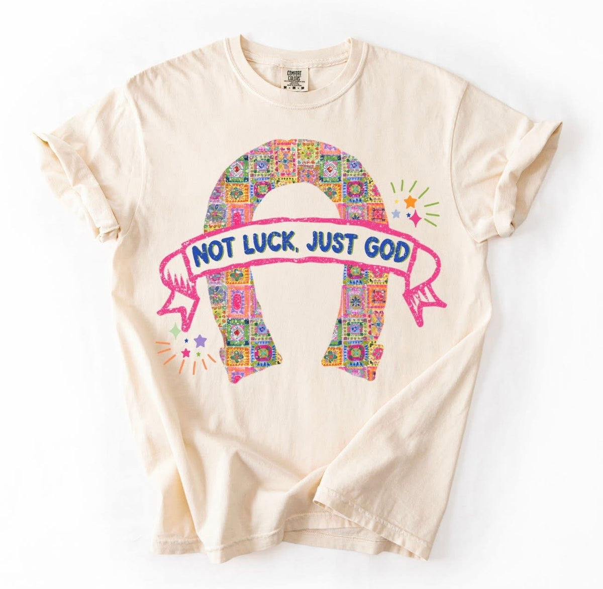 Not Luck, Just GOD Tee *PREORDER*