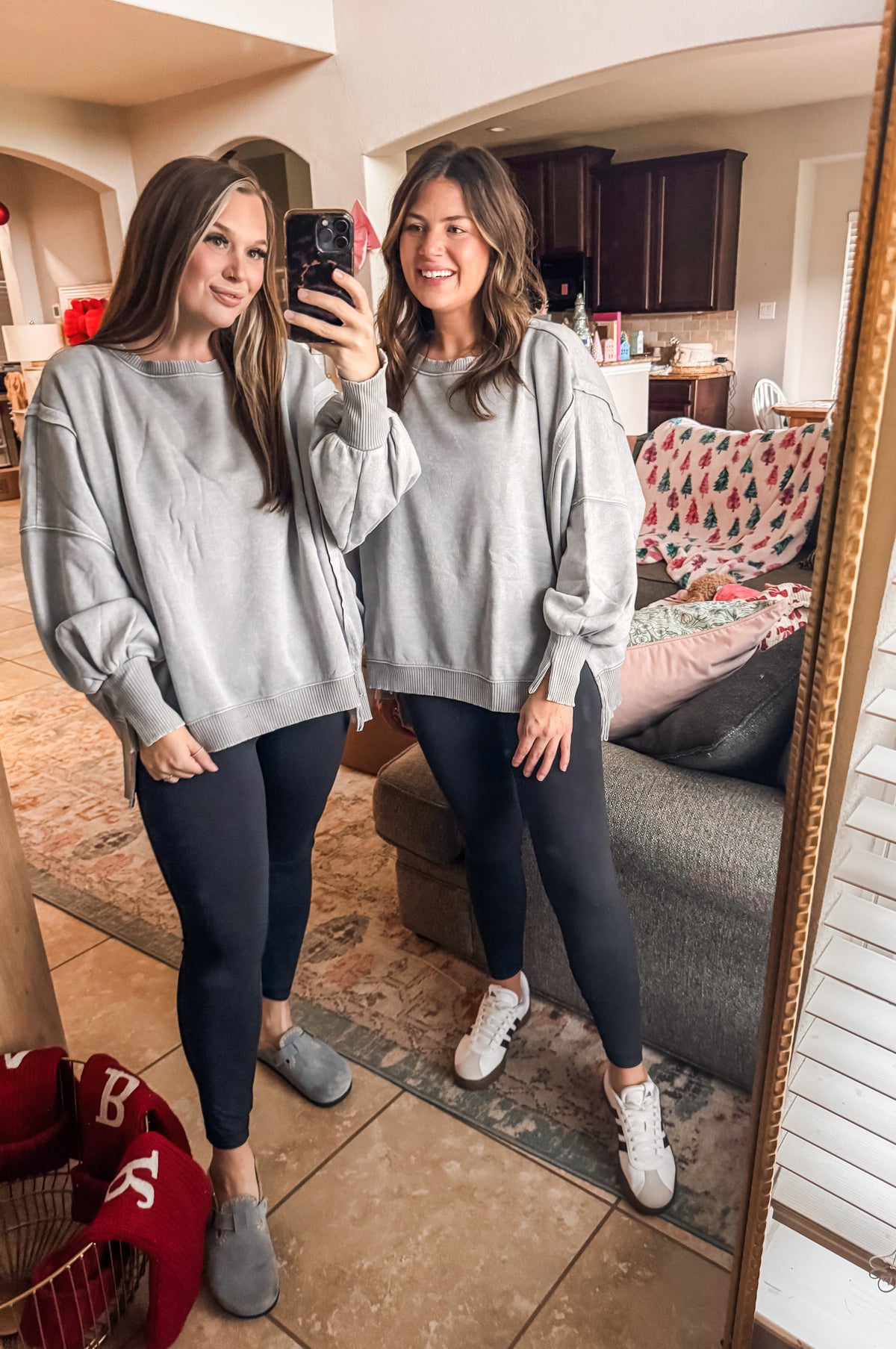 Keep It Comfy Sweatshirt in Grey