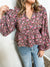 Fabulous Floral Corduroy Top