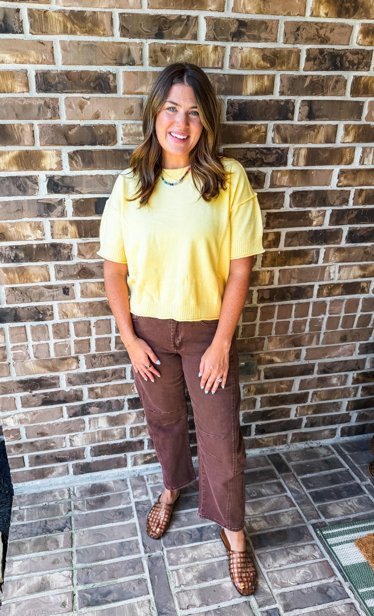 Bright Side Sweater Top