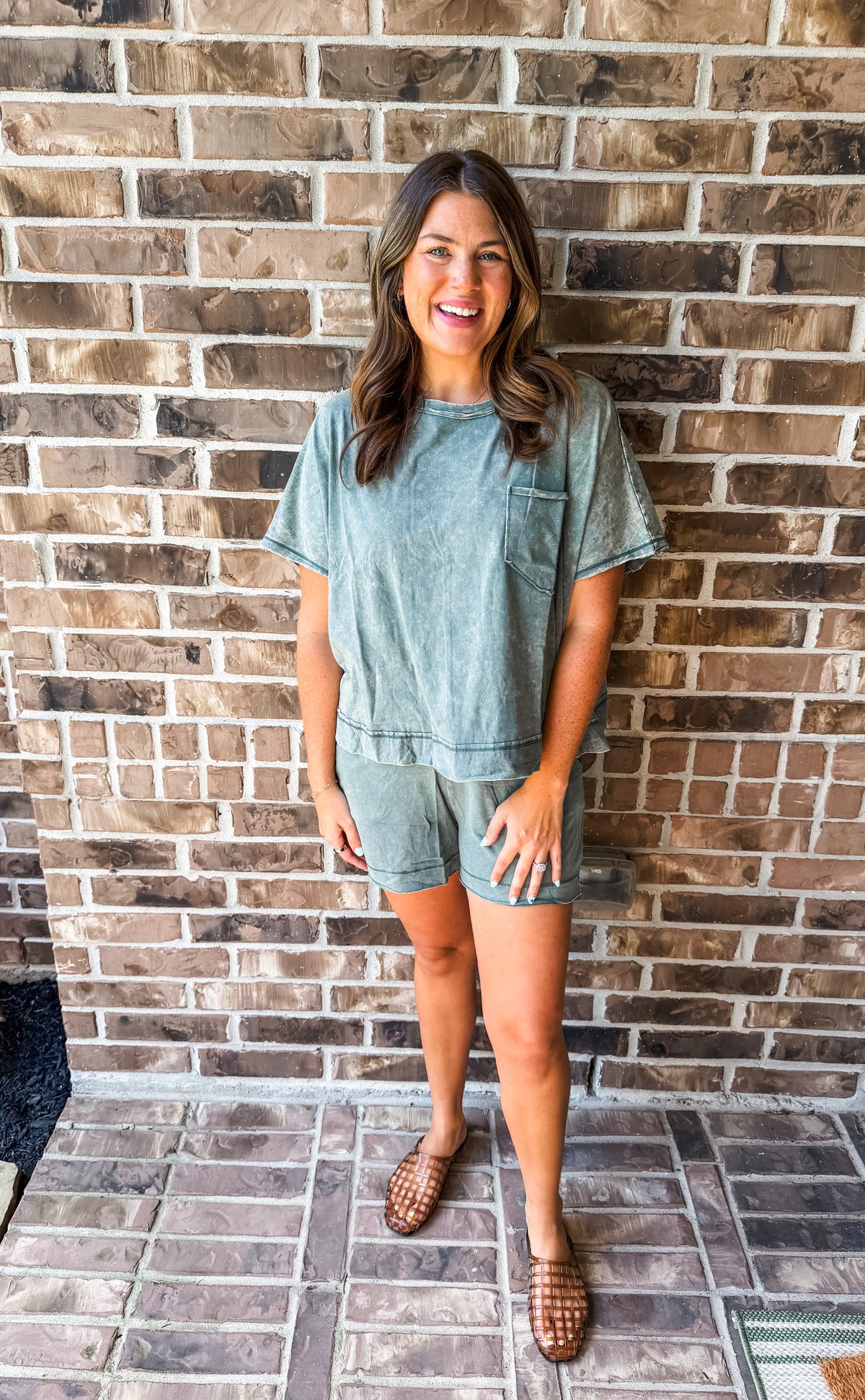 Casual Cutie Set in Jade