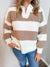 Autumn Charm Striped Sweater