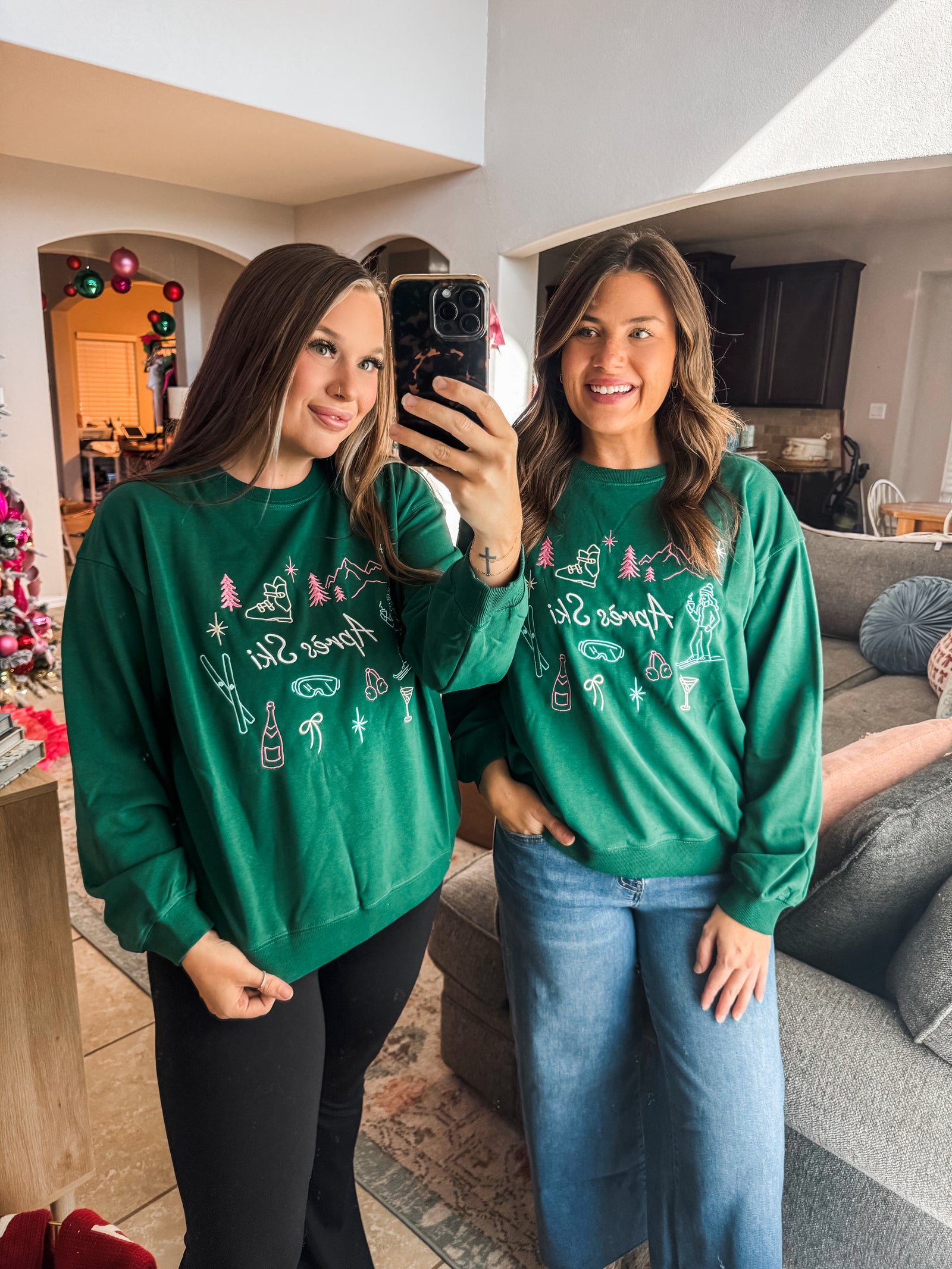 Apres Ski Embroidered Sweatshirt