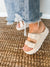 Mia Sandal in Bone