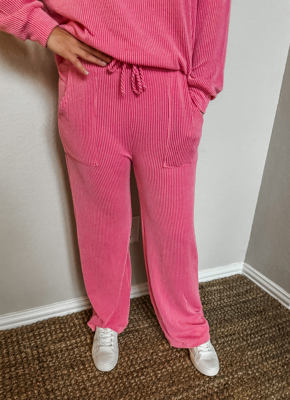 Up At Dawn Ribbed Set