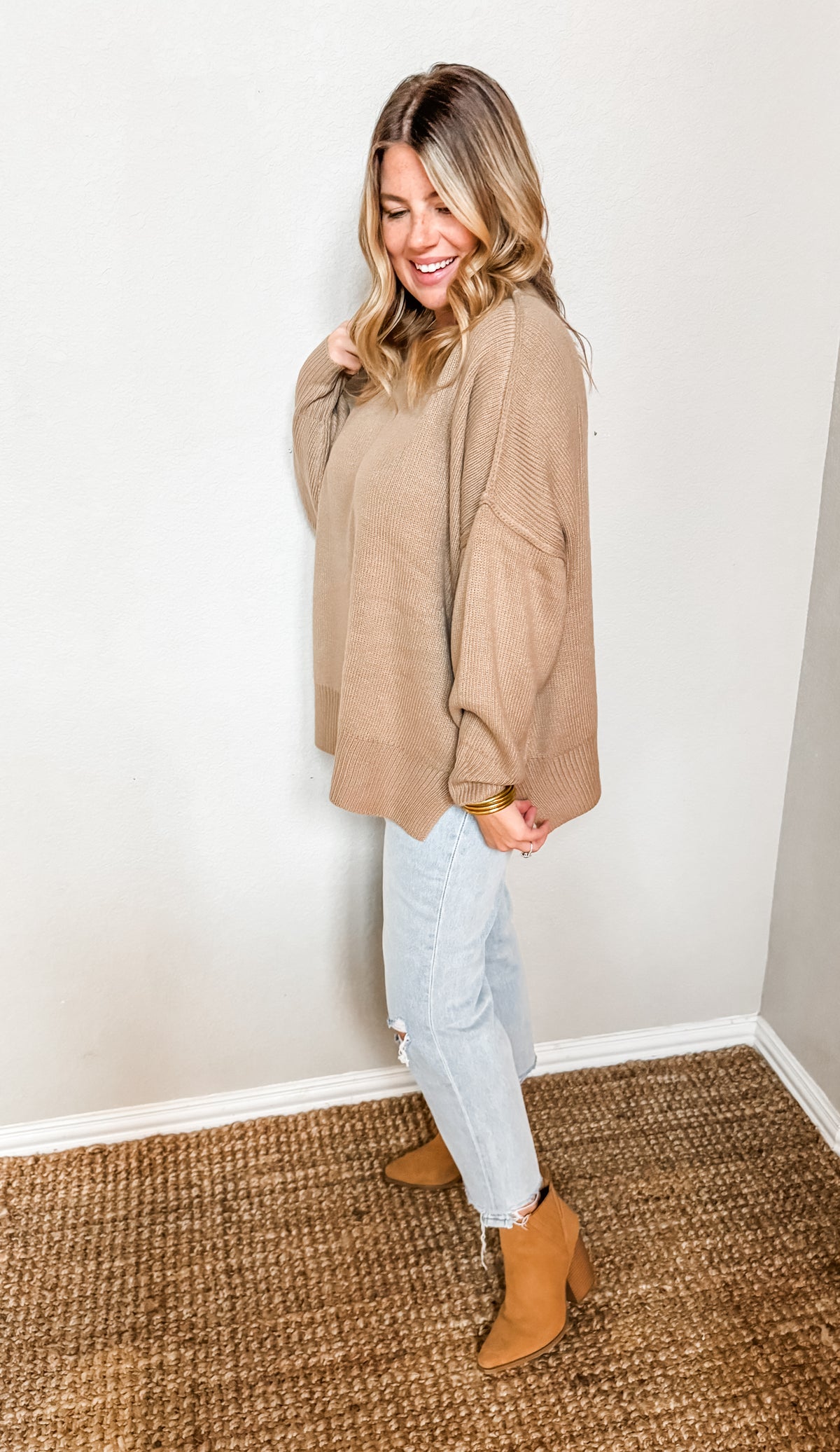 Warm Embrace Sweater- Coco
