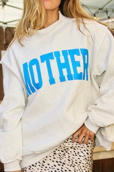 Reversible Cool Mom/Mother Oversized Sweatshirt *PREORDER* - Shop