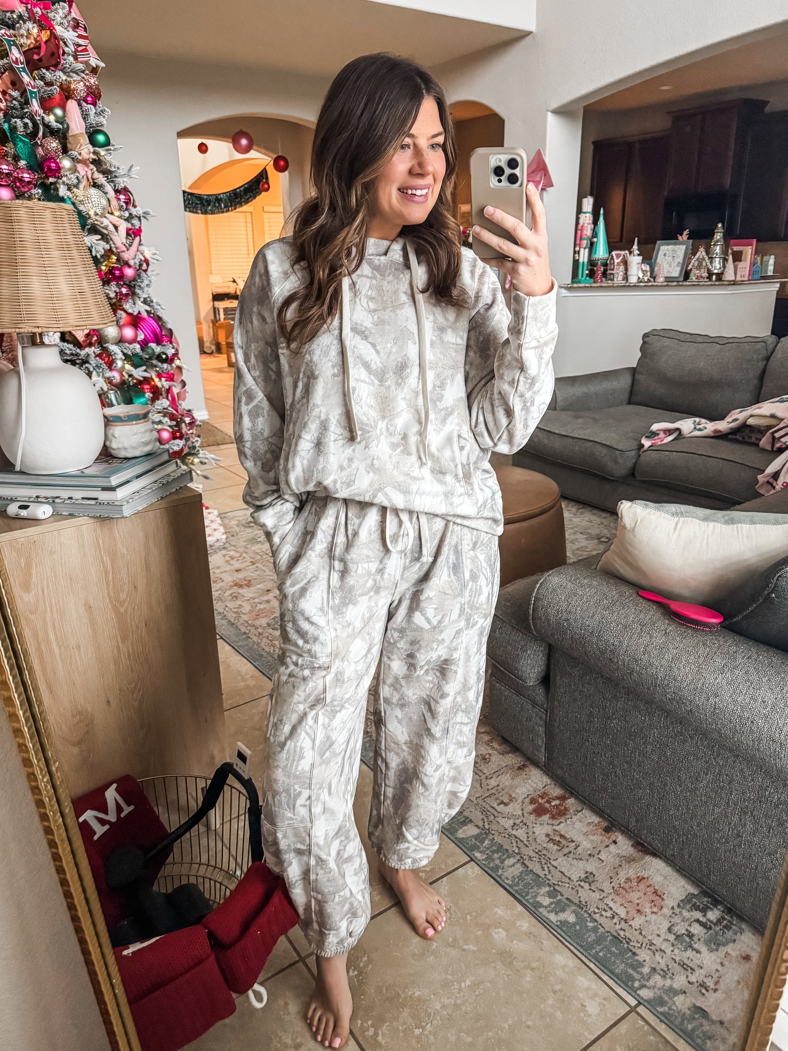 Can’t Hide From Cozy Hoodie Jogger Set