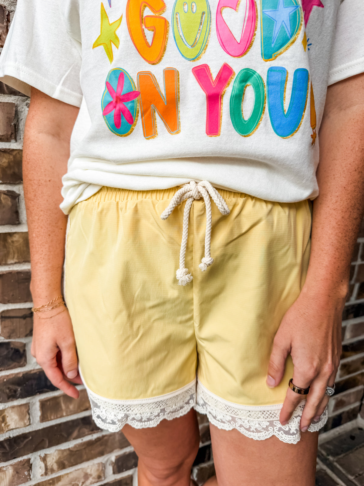 Simply Elevated Short in Yellow