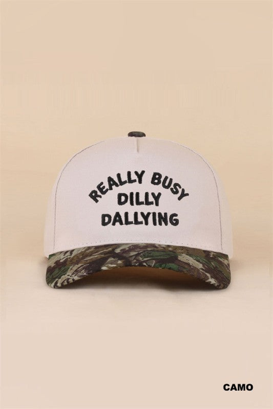 Really Busy Dilly Dallying Hat