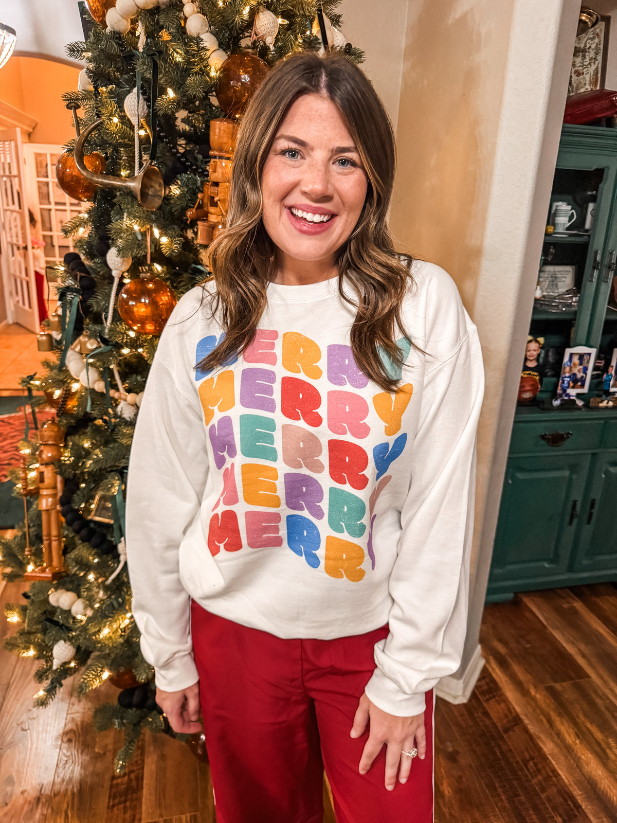 Colorful Merry Sweatshirt