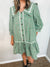 Flower Picking Pretty Button Down Dress