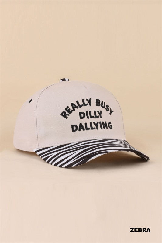 Really Busy Dilly Dallying Hat