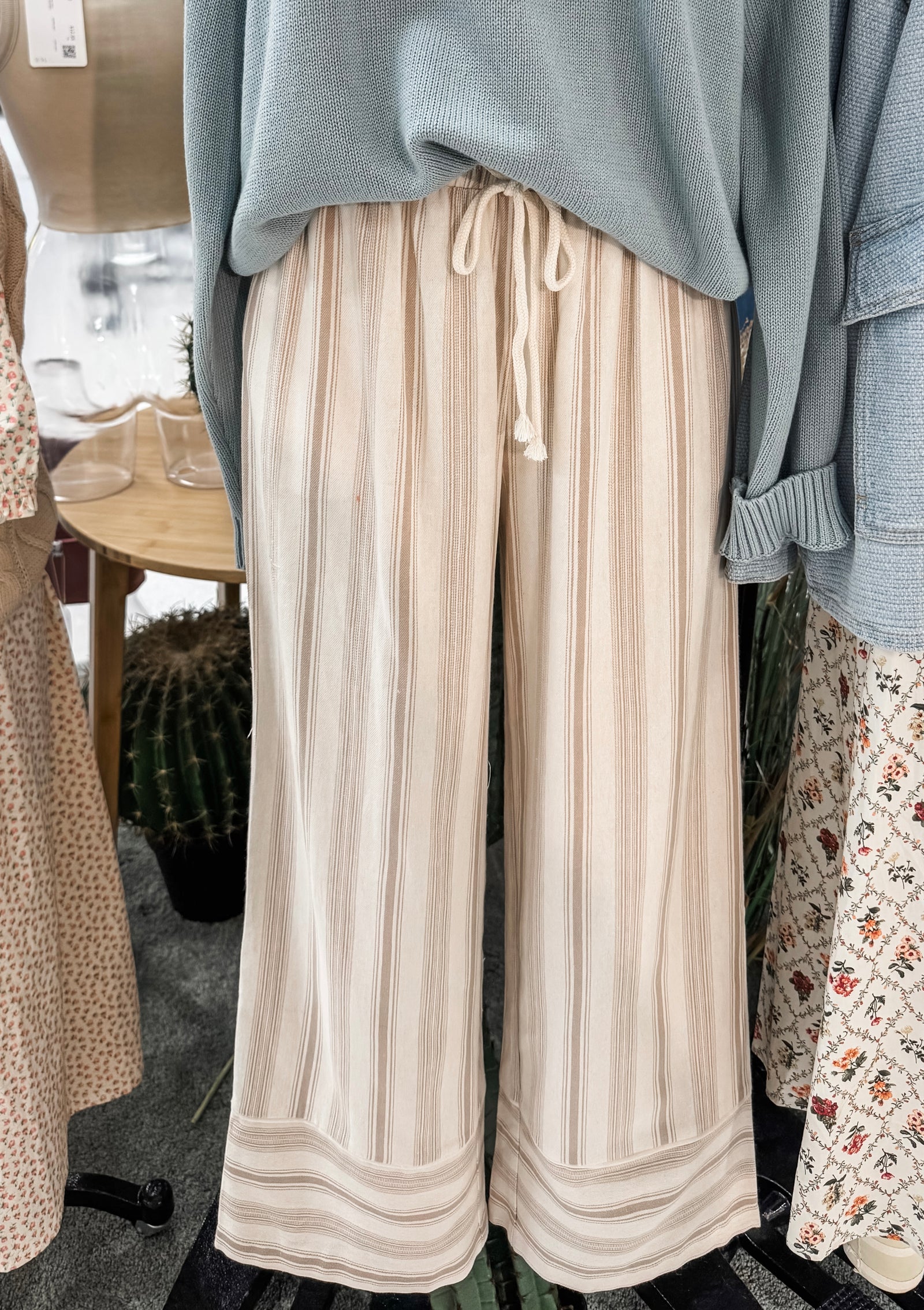 Stripe Neutral Pant *PREORDER*