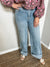 High Rise 90s Cuffed Jeans