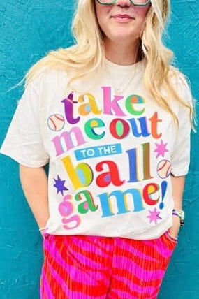 Take Me Out To The Ballgame Tee *PREORDER*