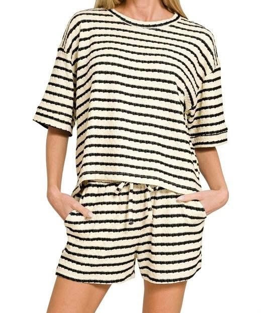 Must Have Stripe Set in Black *PREORDER*