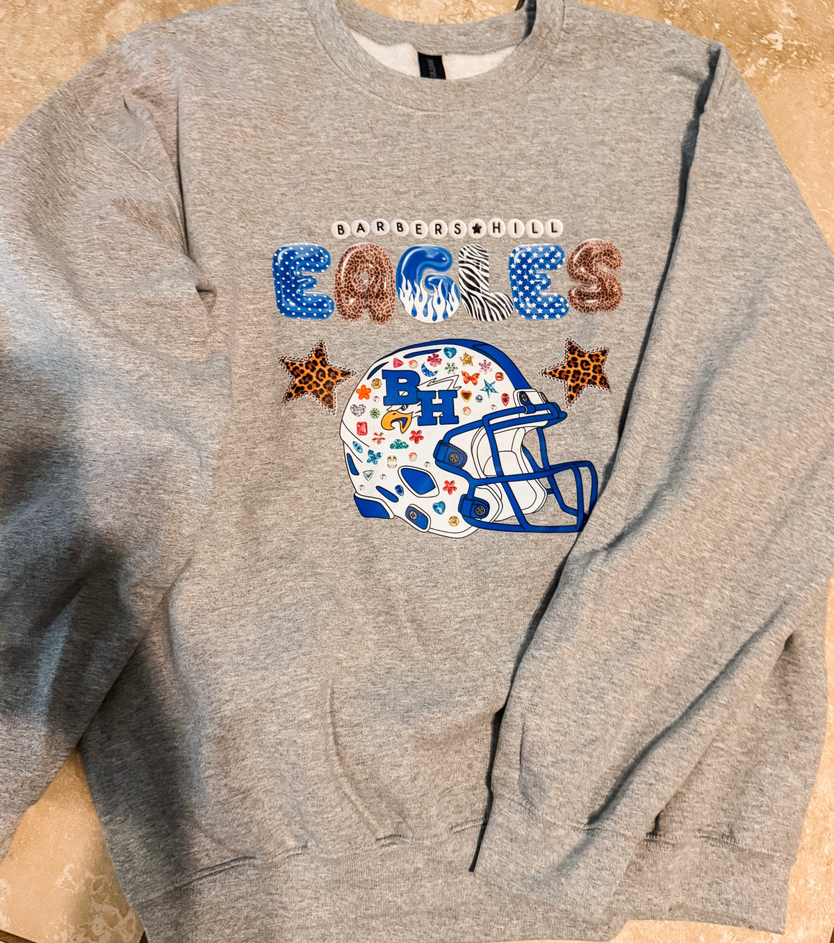 Bedazzled Helmet Sweatshirt *PREORDER*