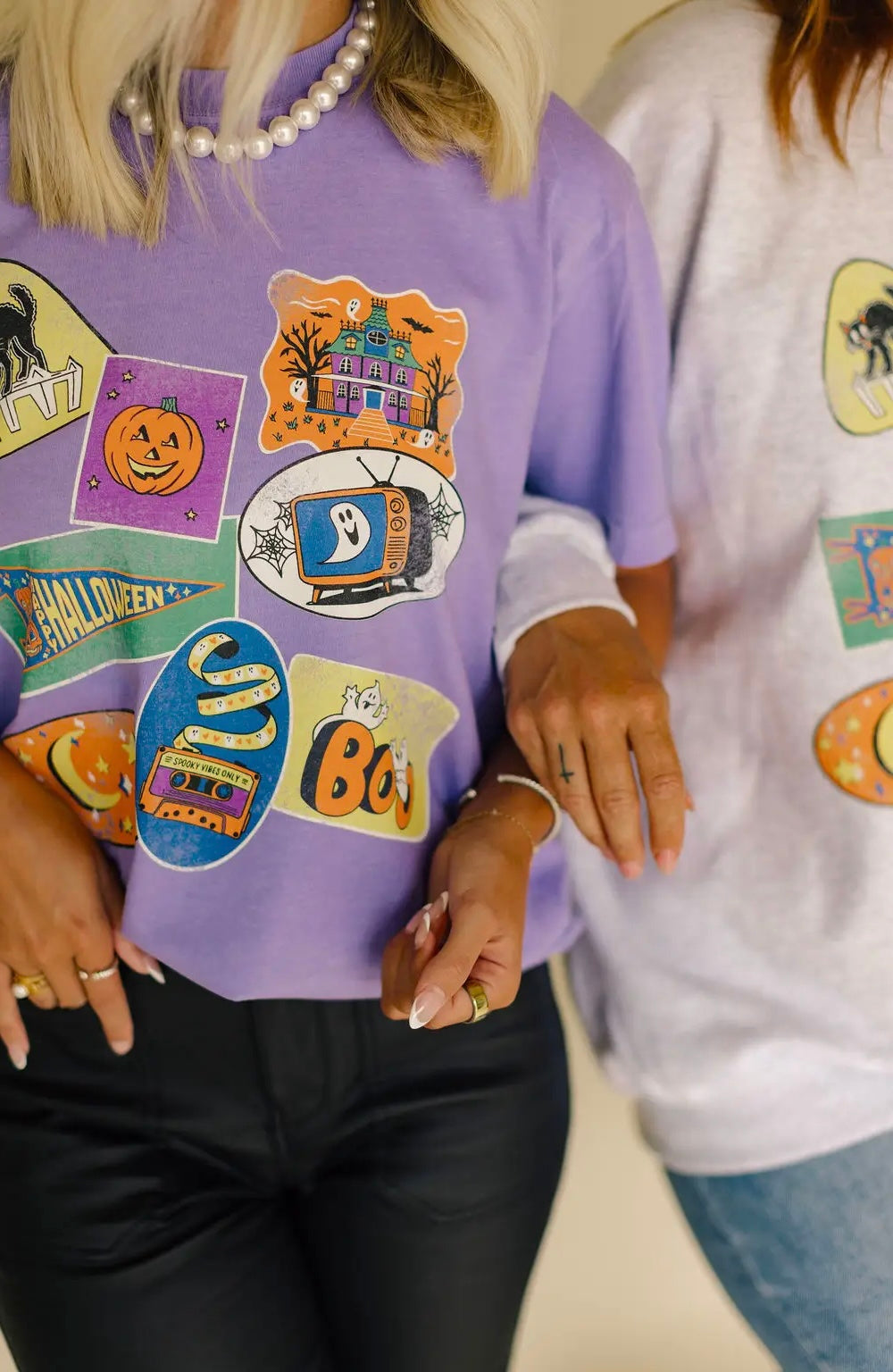 Vintage Halloween Sticker Tee *PREORDER*