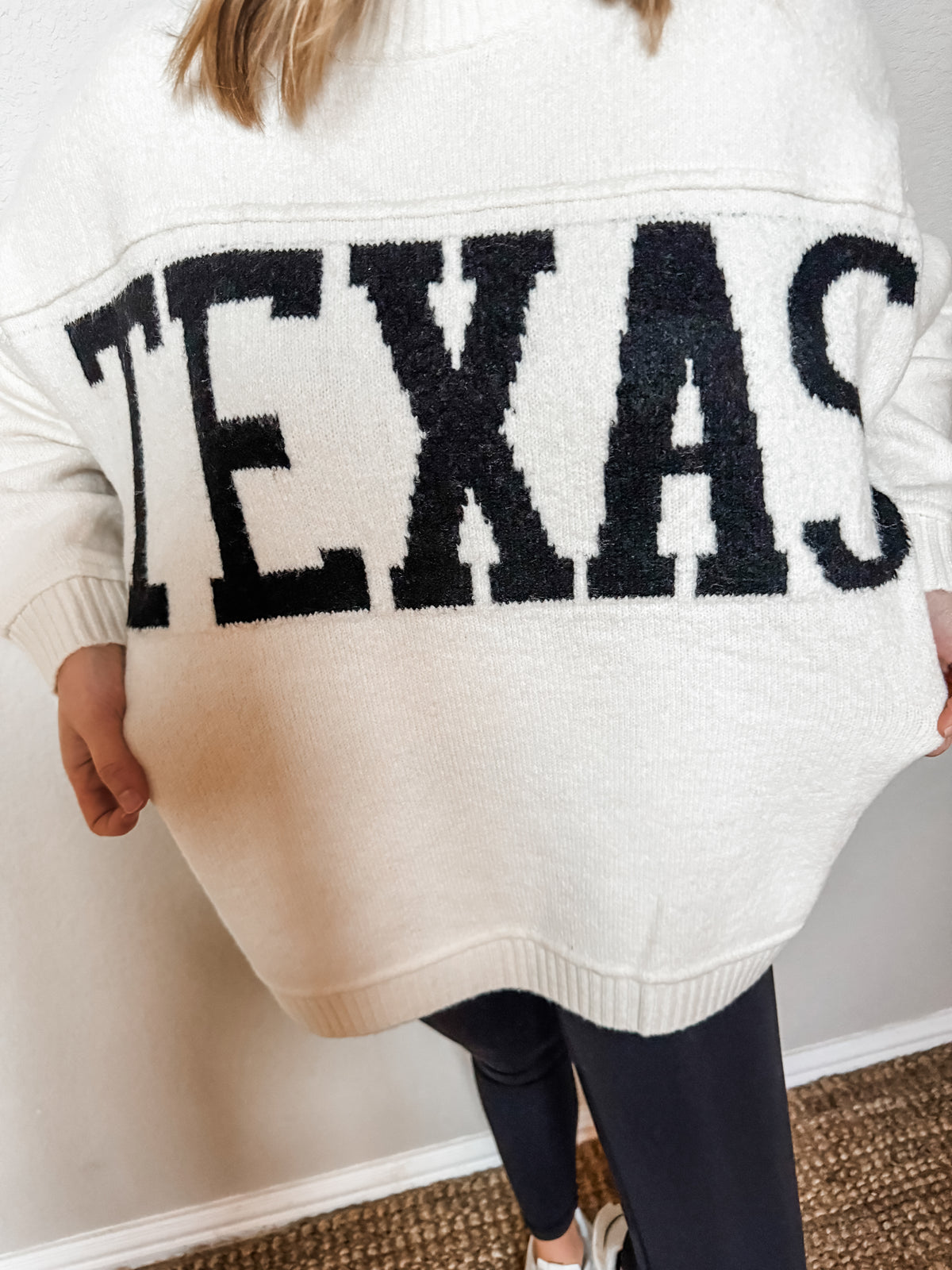 Oversized Texas Sweater - Ivory