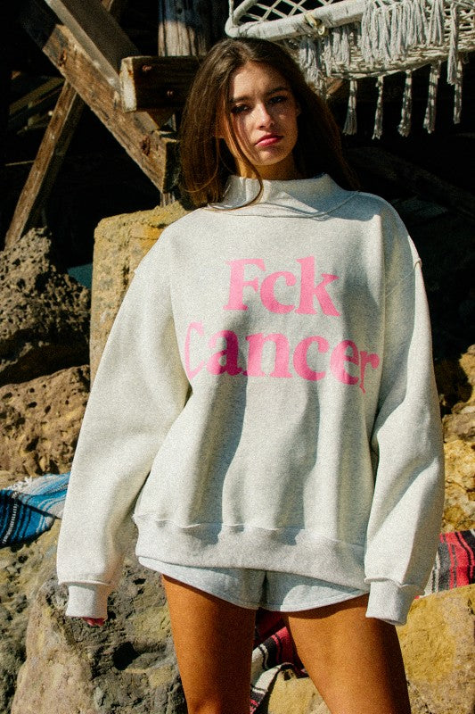 Fck cancer reversible mockneck *PREORDER*