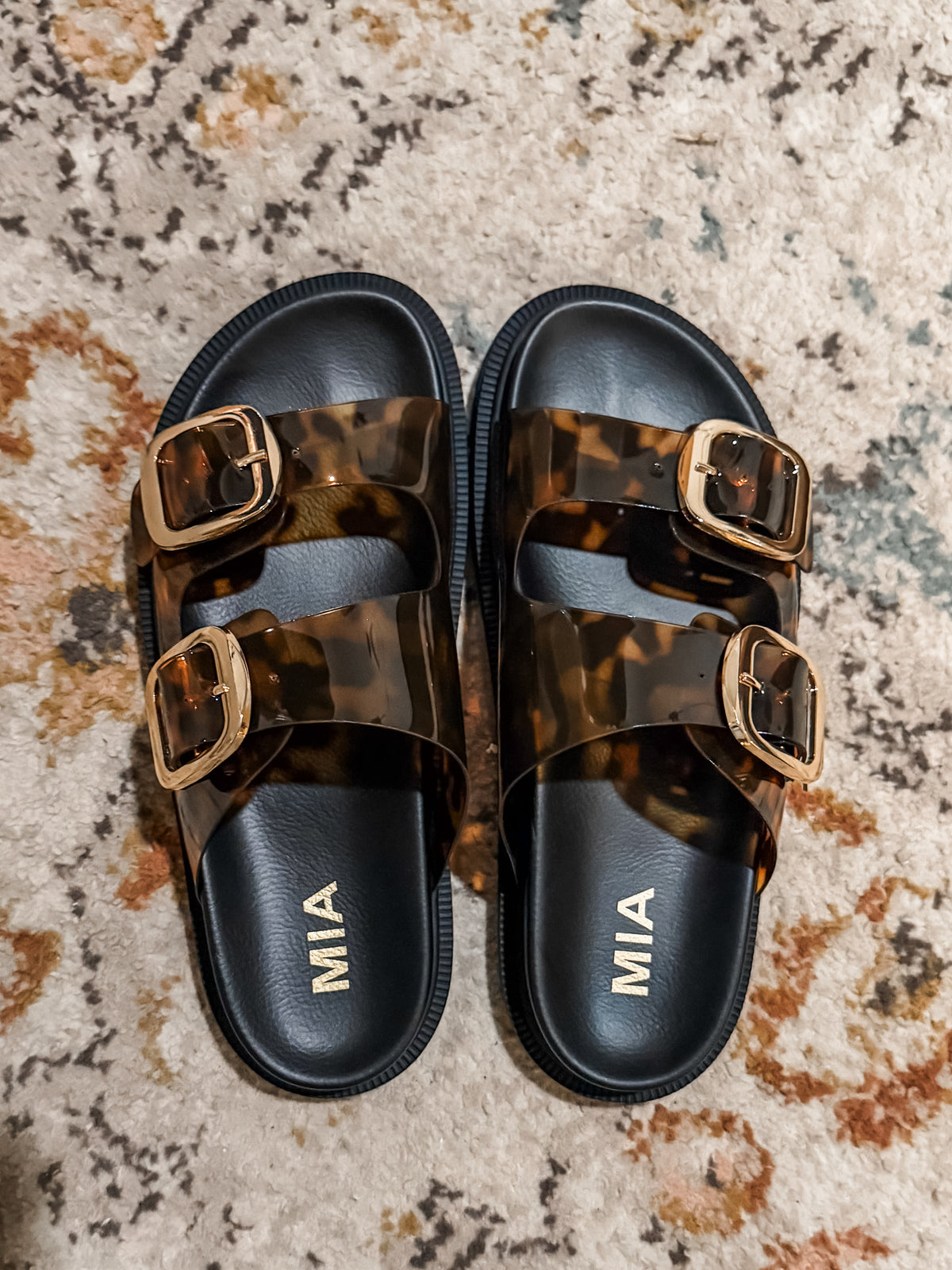 Tortoise Jelly Sandal