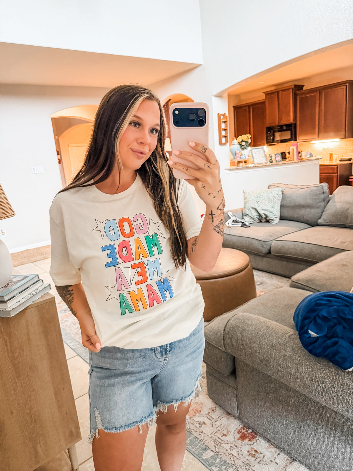 God Made Me A MAMA Tee