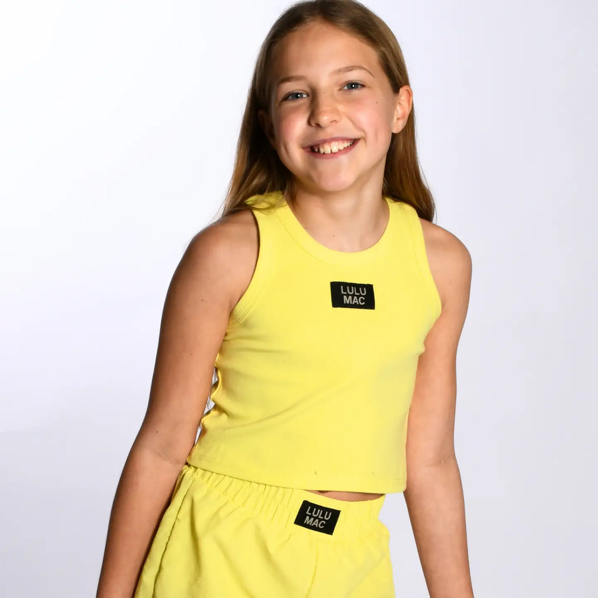 YOUTH Lulu Mac Tank- Neon Yellow  *PREORDER*