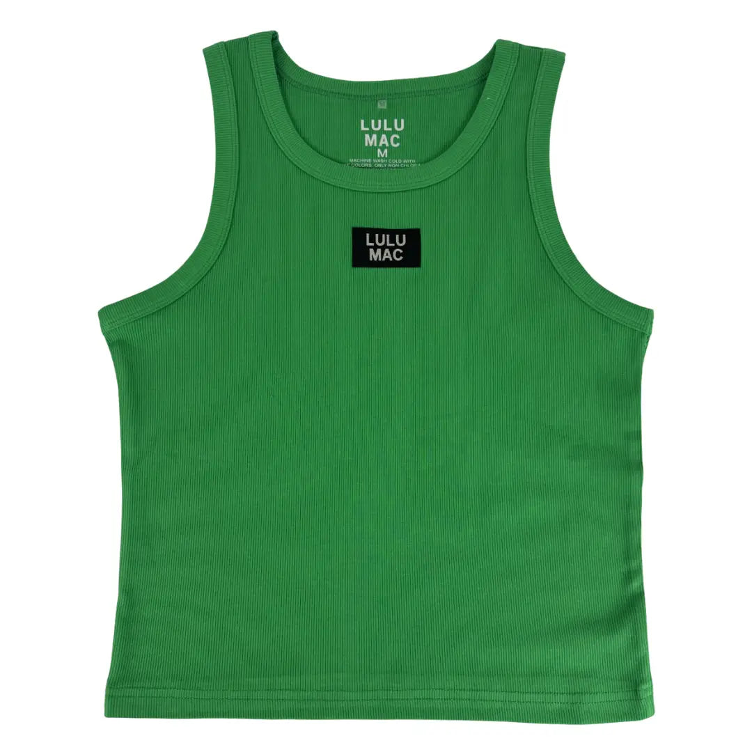 WOMENS Lulu Mac Tank- Green  *PREORDER*