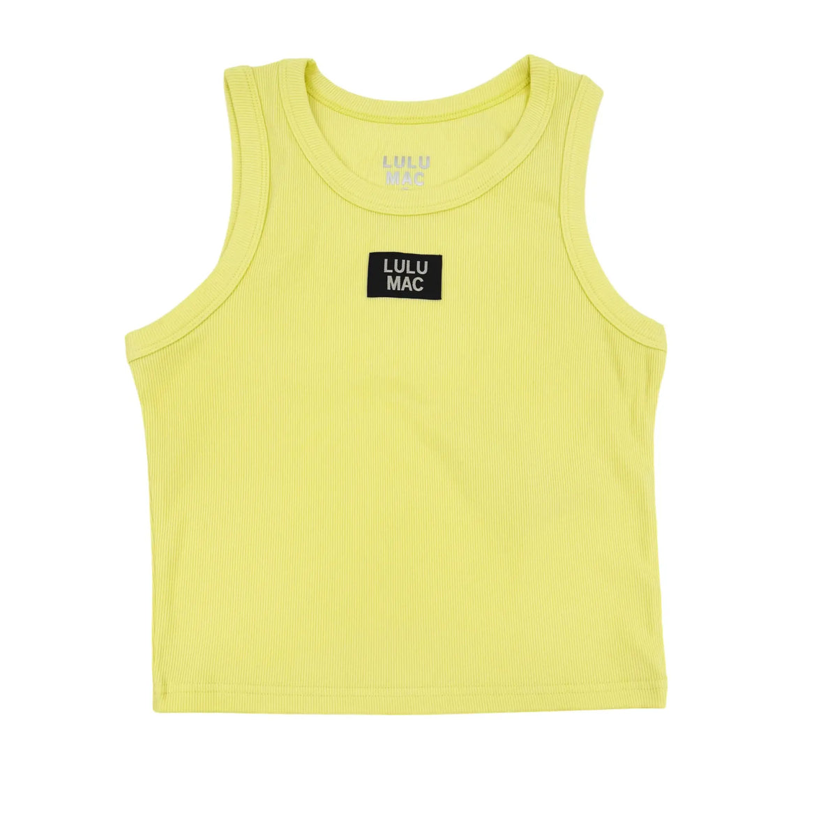 WOMENS Lulu Mac Tank- Neon Yellow  *PREORDER*