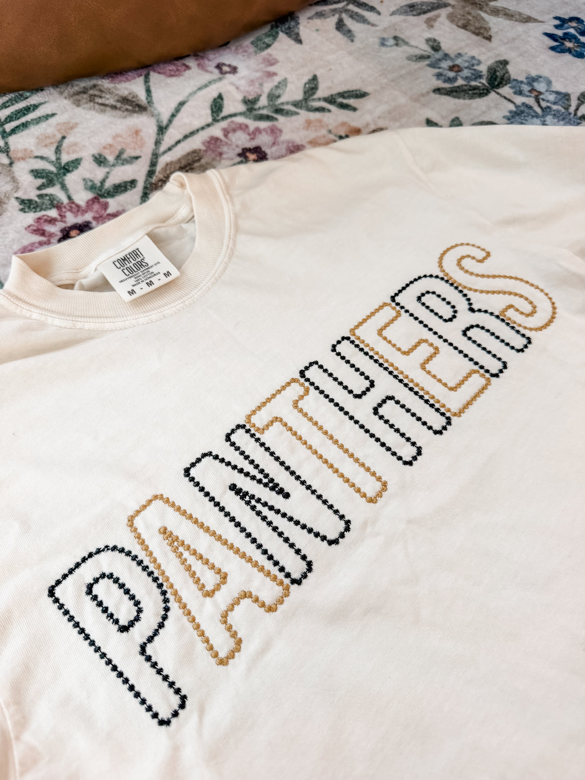 Panthers Embroidered Tee *PREORDER*