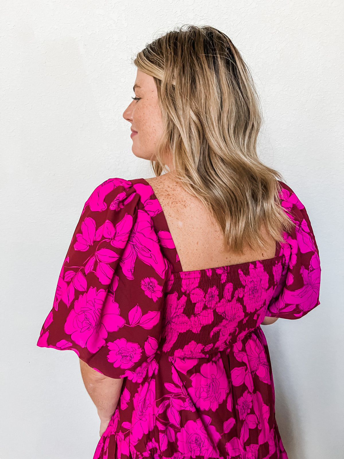 Dare To Love Dress- Magenta